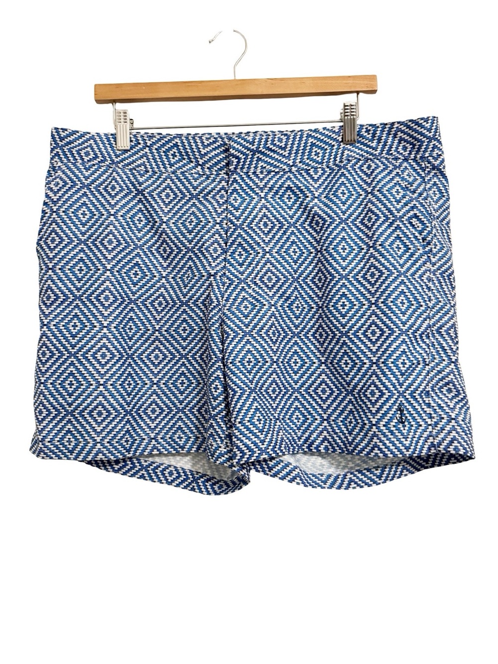Retromarine Diamond Print Swim Trunk 38